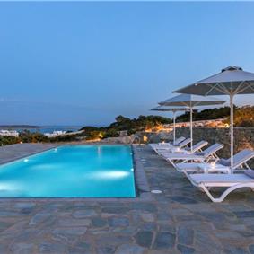 4 Bedroom Villa with Pool in Santa Maria on Paros, Sleeps 8